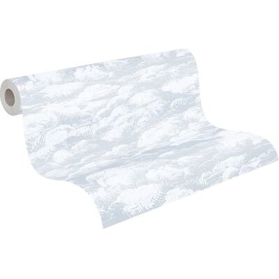 ARCHITECTS PAPER Blue White Cloud Nursery Wallpaper - Wallcovering ARCHITECTS PAPER Blue White Cloud Nursery Wallpaper - Wallcovering