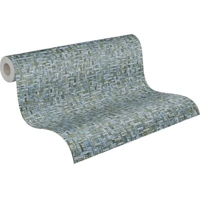 ARCHITECTS PAPER Jungle Chic Blau Vlies Tapete - Tapete ARCHITECTS PAPER Jungle Chic Blau Vlies Tapete - Tapete