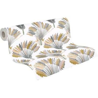 ARCHITECTS PAPER Jungle Chic - Gelb, Grau, Weiß - Tapete ARCHITECTS PAPER Jungle Chic - Gelb, Grau, Weiß - Tapete