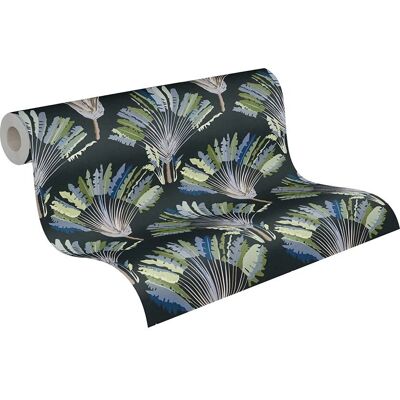 ARCHITECTS PAPER Jungle Chic - Grün, Blau, Schwarz Vliestapete ARCHITECTS PAPER Jungle Chic - Grün, Blau, Schwarz Vliestapete