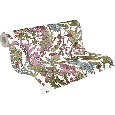 A.S. Creation Floral Impression Bunt Moderner Tapete - Tapete A.S. Creation Floral Impression Bunt Moderner Tapete - Tapete