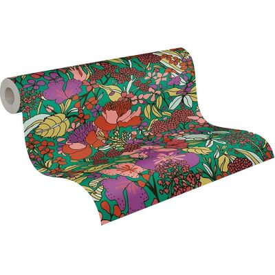 ARCHITECTS PAPER Floral Impression Vliestapete - Dschungel, 0,53 m x 10,05 m ARCHITECTS PAPER Floral Impression Vliestapete - Dschungel, 0,53 m x 10,05 m