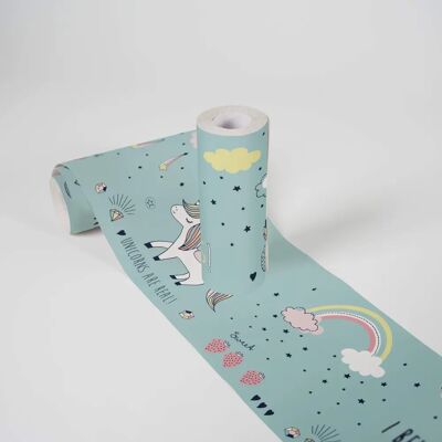 A.S. Création Sweet Unicorn Bordüre - Kinderzimmer, Selbstklebend, 0,16m x 5m A.S. Création Sweet Unicorn Bordüre - Kinderzimmer, Selbstklebend, 0,16m x 5m