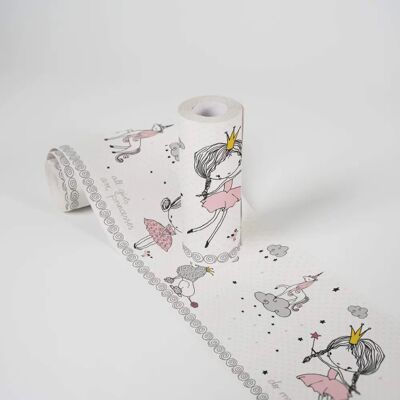 Bordure murale rose pour enfants - A.S. Creation - Publicité Bordure murale rose pour enfants - A.S. Creation - Publicité
