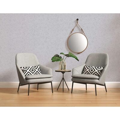 A.S. Création Light Grey Silver Wallpaper - Wall Decor A.S. Création Light Grey Silver Wallpaper - Wall Decor