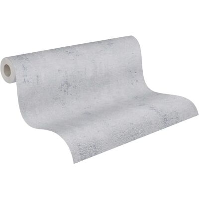 Papel Pintado Gris Gris Claro Estilo Industrial - Revestimiento Papel Pintado Gris Gris Claro Estilo Industrial - Revestimiento