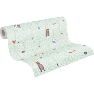A.S. Création Little Love Carta da Parati Bambini - Paesaggio Naturale, 0,53x10,05m A.S. Création Little Love Carta da Parati Bambini - Paesaggio Naturale, 0,53x10,05m