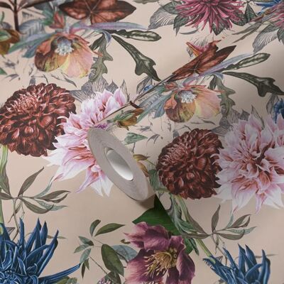A.S. CREATION Dream Flowery Beige Blumenoptik Wandbeklädnad A.S. CREATION Dream Flowery Beige Blumenoptik Wandbeklädnad