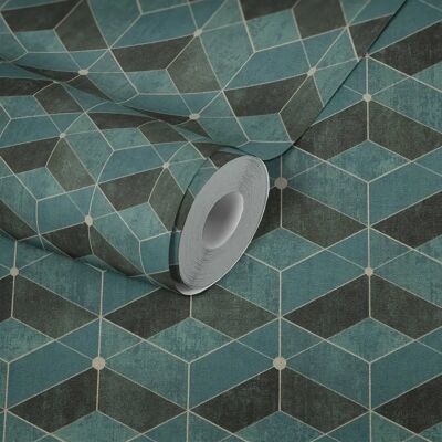 A.S. Creation Titanium 3 382023 Geometrische 3D Wandtapete - Wandbelag A.S. Creation Titanium 3 382023 Geometrische 3D Wandtapete - Wandbelag