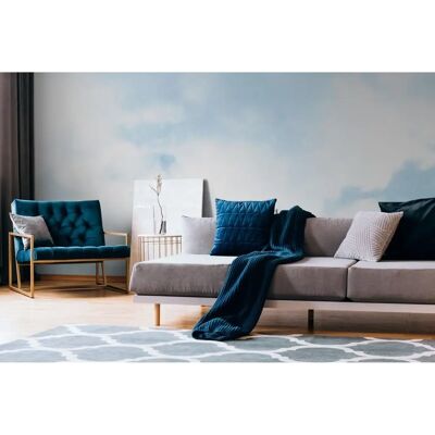 LIVING WALLS The Wall Blau Wolken Behang - Behang LIVING WALLS The Wall Blau Wolken Behang - Behang