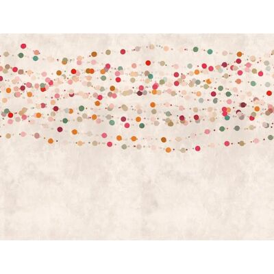 Carta da Parati Bambini Beige Arancione Rosso - The Wall Mura Carta da Parati Bambini Beige Arancione Rosso - The Wall Mura