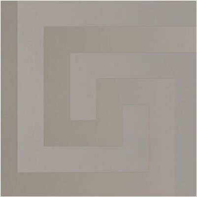 Carta da parati Chiave Greca Versace - Taupe per Interni Eleganti Carta da parati Chiave Greca Versace - Taupe per Interni Eleganti