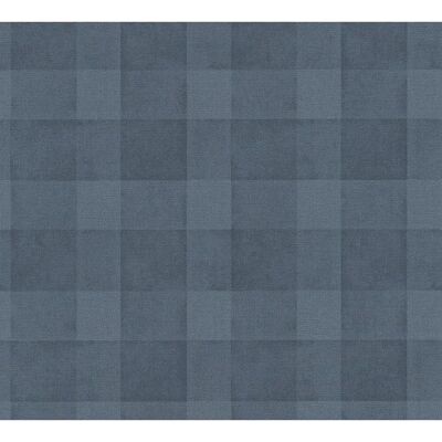 A.S. CREATION Natürliche Wohnblau kariert Vliestapete - Wandbelag A.S. CREATION Natürliche Wohnblau kariert Vliestapete - Wandbelag