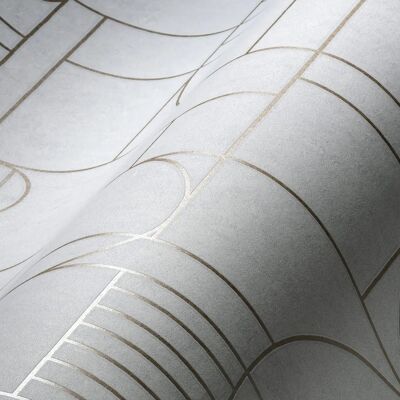 Living Walls Geometrische Vlies Tapete - 0,53x10,05m Living Walls Geometrische Vlies Tapete - 0,53x10,05m