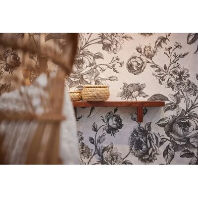 Living Walls Mein Zuhause Mein Spa Blumen Tapete - Wandgestaltung Living Walls Mein Zuhause Mein Spa Blumen Tapete - Wandgestaltung