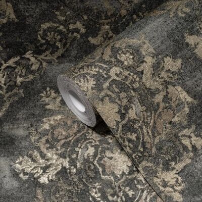 Living Walls Grau Beigene Barock Tapete - Tapete Living Walls Grau Beigene Barock Tapete - Tapete