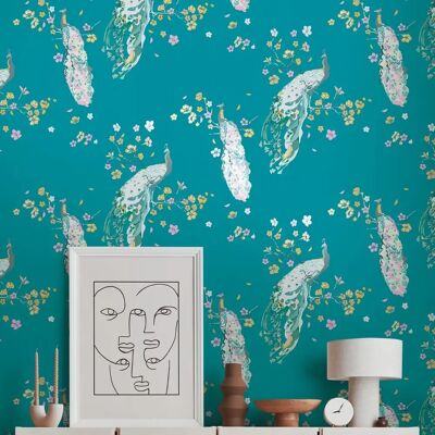 Living Walls Pheasant Bird Wallcovering - Wallpaper for Walls & Ceilings Living Walls Pheasant Bird Wallcovering - Wallpaper for Walls & Ceilings
