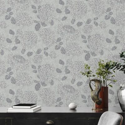 A.S. CREATION Attraktive 2 Blumen Tapete - Wandbelag A.S. CREATION Attraktive 2 Blumen Tapete - Wandbelag