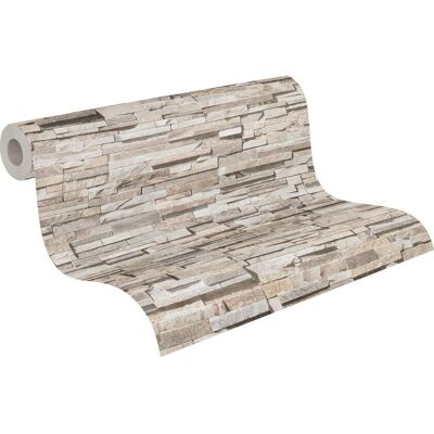 Carta da parati Beige Pietra Cemento Elementi II - Decorazione pareti e soffitti Carta da parati Beige Pietra Cemento Elementi II - Decorazione pareti e soffitti