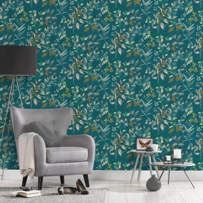 Papel pintado Arcade Floral - Papel Papel pintado Arcade Floral - Papel