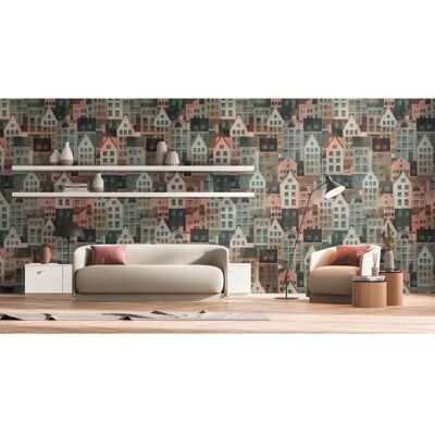 Living Walls Metropolitan Stories Travel Styles Stadt-Skyline Tapete - Tapete Living Walls Metropolitan Stories Travel Styles Stadt-Skyline Tapete - Tapete