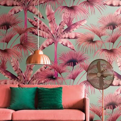 Livingwalls Murs Métropolitains Jungle Tropical - Papier Peint - Publicité Livingwalls Murs Métropolitains Jungle Tropical - Papier Peint - Publicité