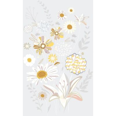LIVING WALLS Floral Fototapete - Blumenmuster - 1,59 x 2,8 m - Wanddeko LIVING WALLS Floral Fototapete - Blumenmuster - 1,59 x 2,8 m - Wanddeko