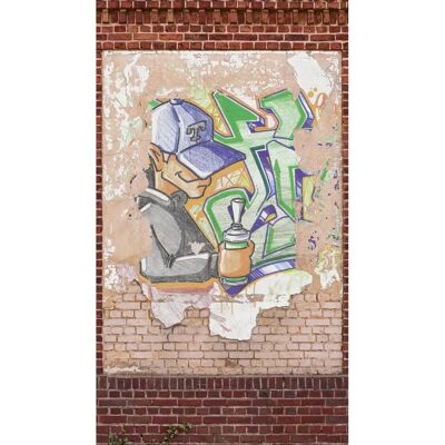 Living Walls Papel Pintado Graffiti en Color - Papel Living Walls Papel Pintado Graffiti en Color - Papel