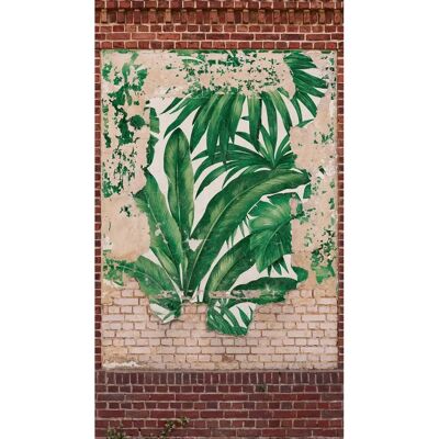 Livingwalls Beigegraffiti Steinwand Tapete - Wanddekoration Livingwalls Beigegraffiti Steinwand Tapete - Wanddekoration
