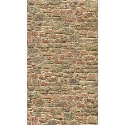 Living Walls Orange Steinwand Tapete - Tapeten Living Walls Orange Steinwand Tapete - Tapeten