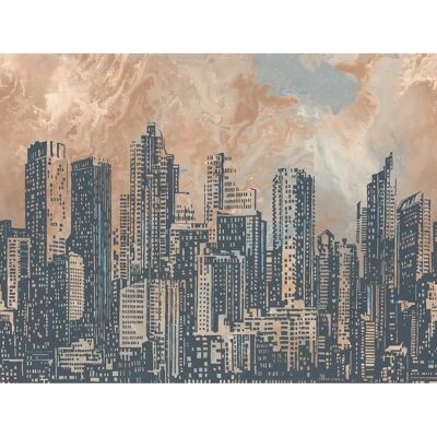 Living Walls Skyline Carta da Parati - Decorazione Città Living Walls Skyline Carta da Parati - Decorazione Città
