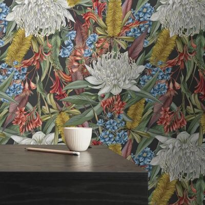 Livingwalls Drawn Into Nature 394282 Vliestapete - Blumen, Mehrfarbig Livingwalls Drawn Into Nature 394282 Vliestapete - Blumen, Mehrfarbig