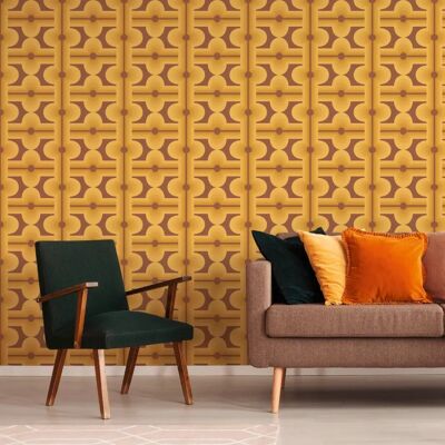 A.S. CRÉATION Retro Chic 3D Wallpaper - Wallpaper A.S. CRÉATION Retro Chic 3D Wallpaper - Wallpaper