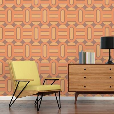 A.S. CREATION Retro Chic Wallpaper - Vintage, 3D, Geometric A.S. CREATION Retro Chic Wallpaper - Vintage, 3D, Geometric