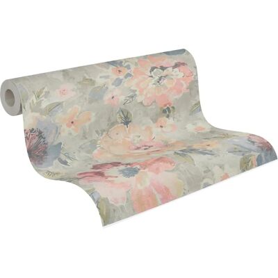 Papel Pintado Floral Acuarela de A.S. Création - 5.33 m² Papel Pintado Floral Acuarela de A.S. Création - 5.33 m²