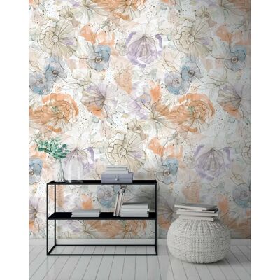 A.S. Création Kwiatowa Tapeta - Blumen Floral 5.33 m² A.S. Création Kwiatowa Tapeta - Blumen Floral 5.33 m²
