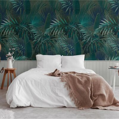A.S. Creation Palm Leaf und Holzleisten 2-in-1 Vinyltapete - Tapete A.S. Creation Palm Leaf und Holzleisten 2-in-1 Vinyltapete - Tapete
