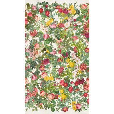 Livingwalls The Wall III Groene Bloemenbehang - Behang Livingwalls The Wall III Groene Bloemenbehang - Behang