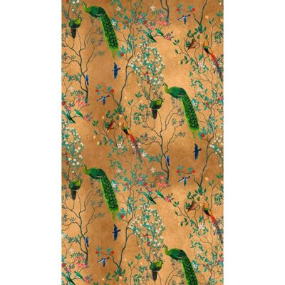 Livingwalls Vogel Wandbild - Florale Vogel Tapete - Bunt, 2.8x1.59m Livingwalls Vogel Wandbild - Florale Vogel Tapete - Bunt, 2.8x1.59m