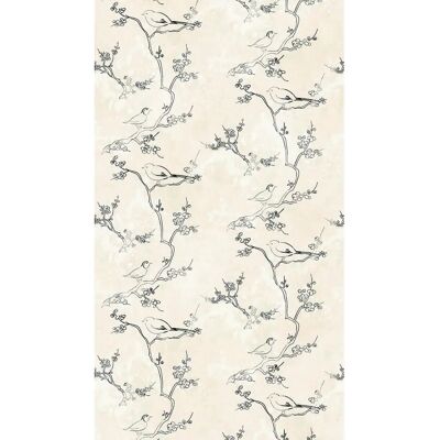 livingwalls The Wall III Vogel Tapete - Vlies, beige, 2,8m x 0,02m livingwalls The Wall III Vogel Tapete - Vlies, beige, 2,8m x 0,02m