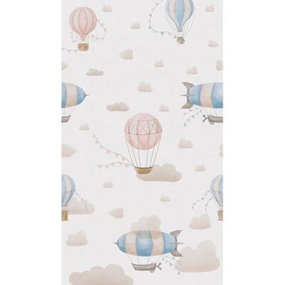 A.S. Creation - 770611 Lilly & Luis - Blau-Creme - Wolken - Wallpaper A.S. Creation - 770611 Lilly & Luis - Blau-Creme - Wolken - Wallpaper