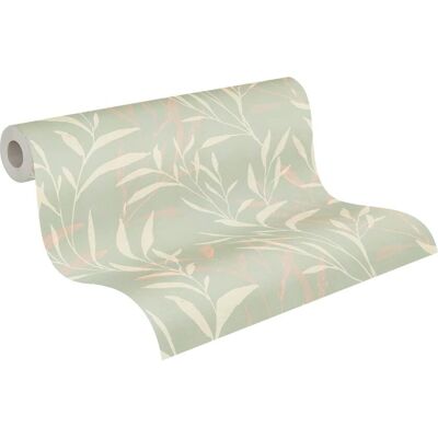 A.S. Creation - 782221 - Crema Verde - Floral - Wallpaper A.S. Creation - 782221 - Crema Verde - Floral - Wallpaper