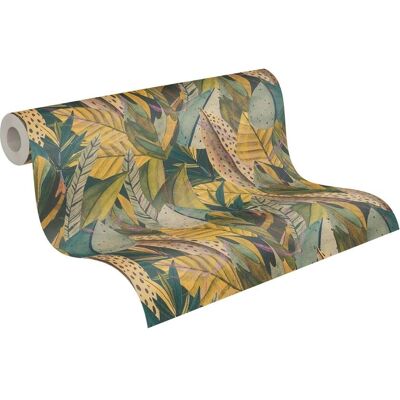 A.S. Creation Carta da Parati 782201 Motivo Floreale Giallo Verde - Carta A.S. Creation Carta da Parati 782201 Motivo Floreale Giallo Verde - Carta