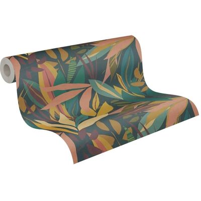 A.S. Creation Vliestapete 782091 Mustertapete Blau Gelb Muster Motive Floral Anna D Andrea - Papel pintado A.S. Creation Vliestapete 782091 Mustertapete Blau Gelb Muster Motive Floral Anna D Andrea - Papel pintado
