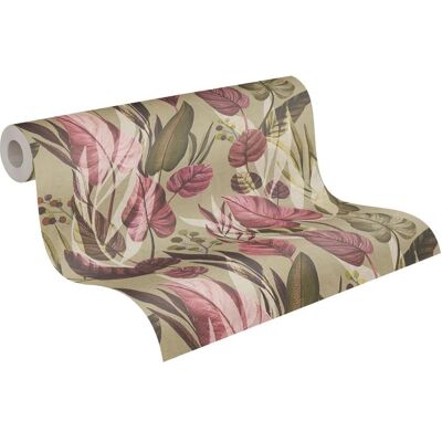 A.S. Creation - 782192 - Verde/Marrón - Floral - Non-woven wallpaper A.S. Creation - 782192 - Verde/Marrón - Floral - Non-woven wallpaper
