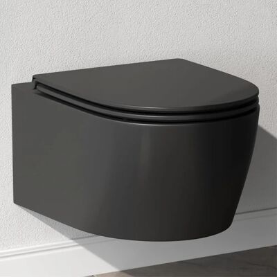 AM.PM CXB1700MBSC Wand-WC - Doppelspülsystem Modernes Keramik AM.PM CXB1700MBSC Wand-WC - Doppelspülsystem Modernes Keramik