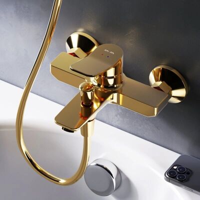 AM.PM - FXA10099 - X-Joy - Gold - Badewannenarmatur AM.PM - FXA10099 - X-Joy - Gold - Badewannenarmatur