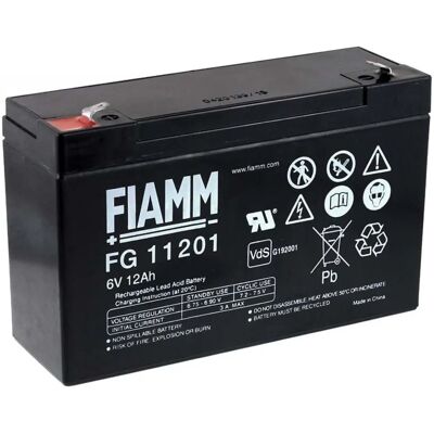 FIAMM Olovo-kyslíková Baterie FG11201 Vds - Baterie FIAMM Olovo-kyslíková Baterie FG11201 Vds - Baterie