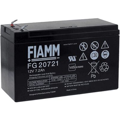 Baterie Fiamm 12V 7.2Ah Olovo-kyselina - Baterie Baterie Fiamm 12V 7.2Ah Olovo-kyselina - Baterie
