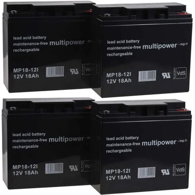 Powery Ersatzbatterie für APC Smart-UPS 2200 - 12V 18Ah Powery Ersatzbatterie für APC Smart-UPS 2200 - 12V 18Ah
